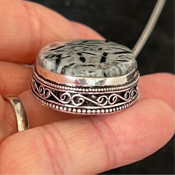 #246 Zebra 🦓 Jasper Handcrafted Necklace NWOT - Picture 11 of 15